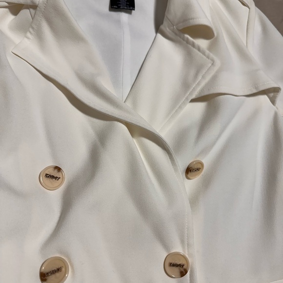 Stunning DKNY light cream dress size S - Picture 2 of 6